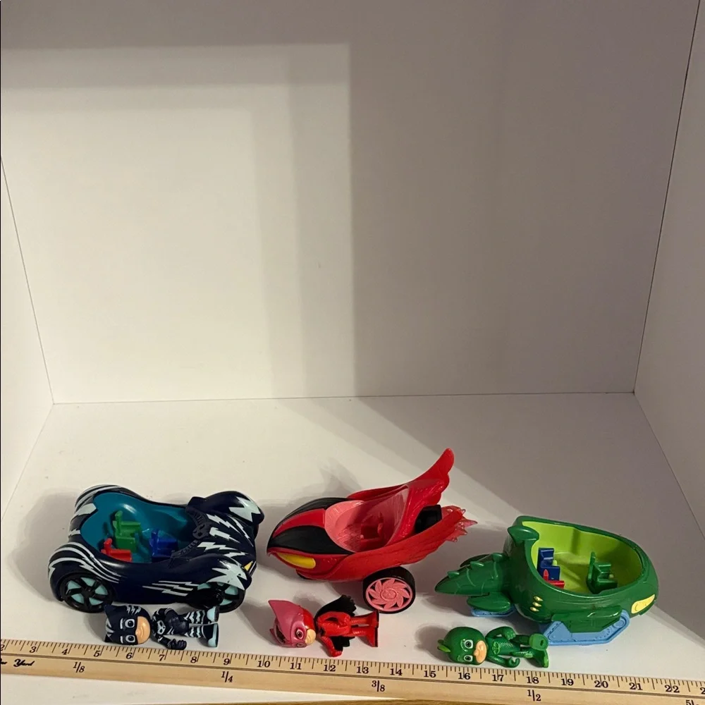 PJ Masks Vehicles and Figures Catboy Owlette Gekko - Picture 10 of 10